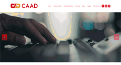 Desktop Screenshot of caad.com.br